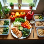 4 steps to create a sample meal plan on semaglutide