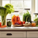 Mastering Meal Prep: Essential Tips For Balanced Meal Planning - A vibrant display of freshly chopped vegetables neatly organized in glass containers on a light-filled kitchen countertop.