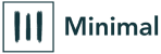 minimal logo green md