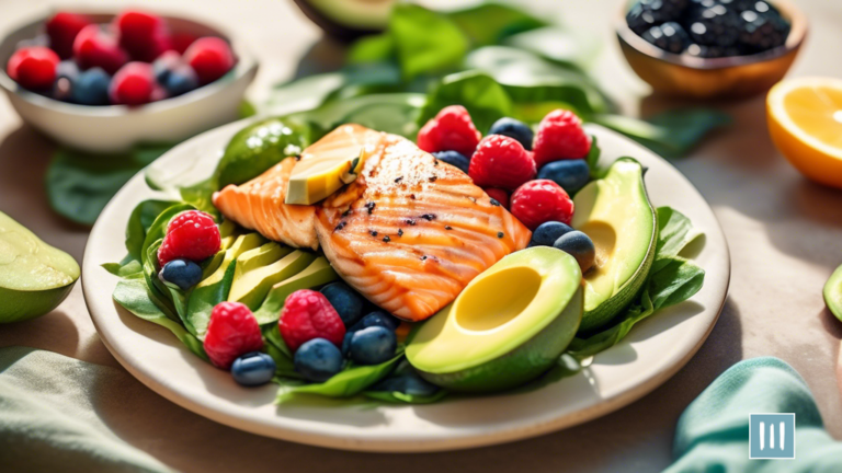 Delicious and Nutrient-Rich Keto Diet Plate for Effective Weight Loss